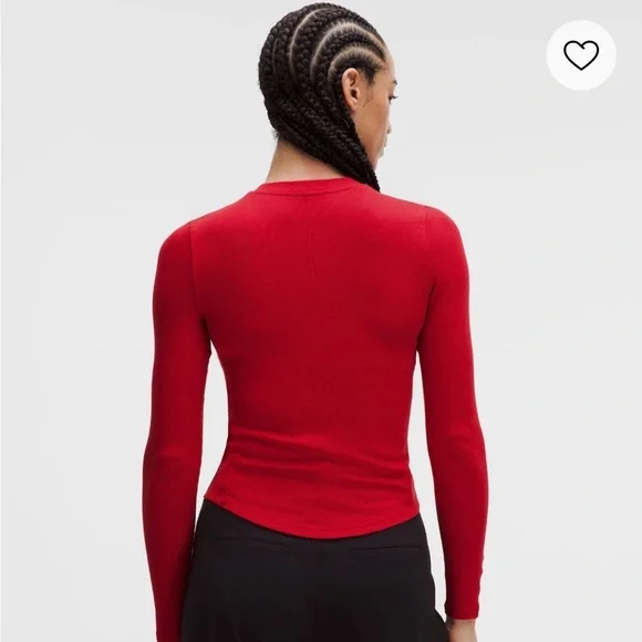 Lululemon hold tight long sleeve Henley - Picture 2 of 4